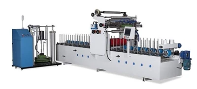 Driftprocess av trälamineringsmaskin